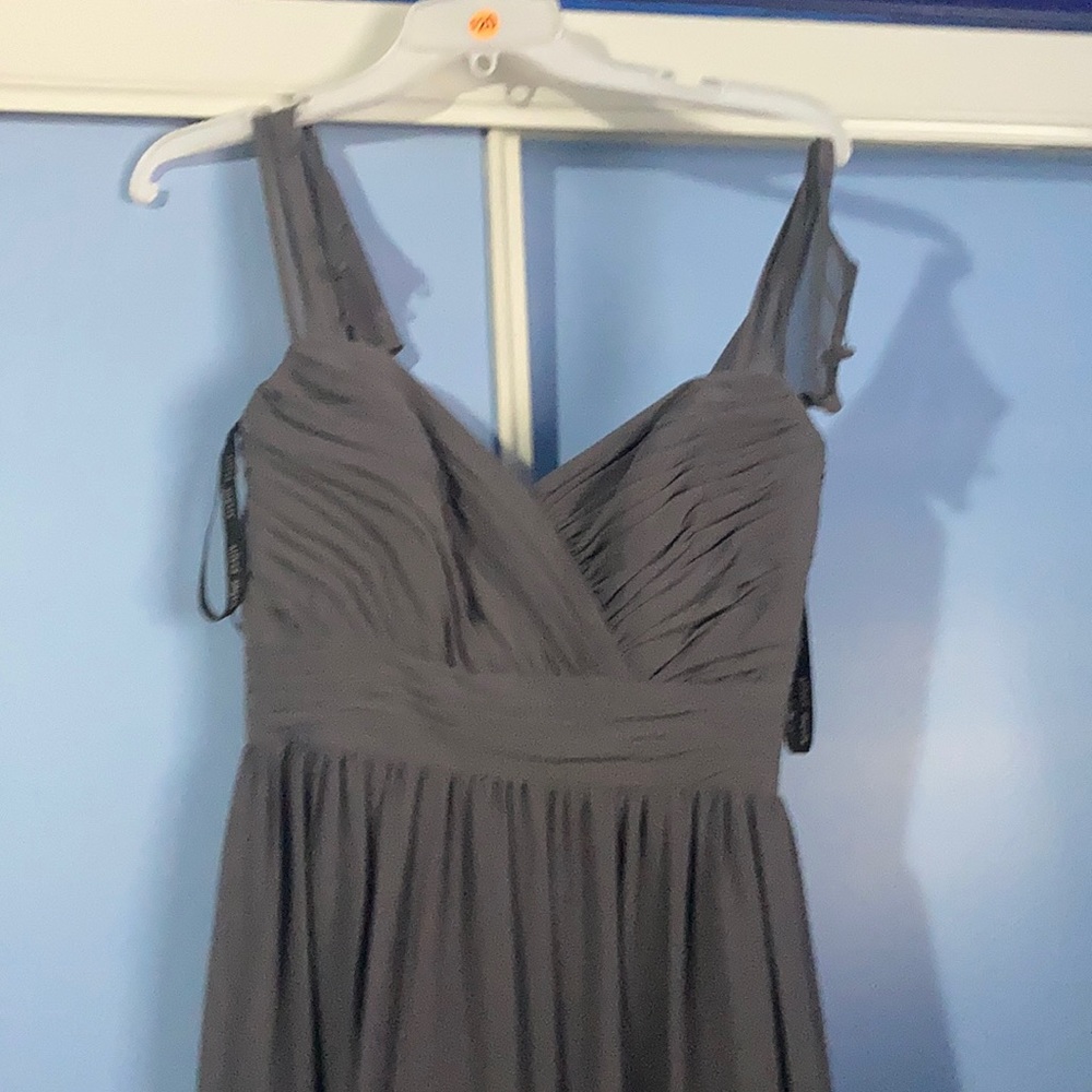 Grey Bridesmaid dress